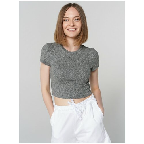 фото Футболка твое, размер m, темно-серый меланж