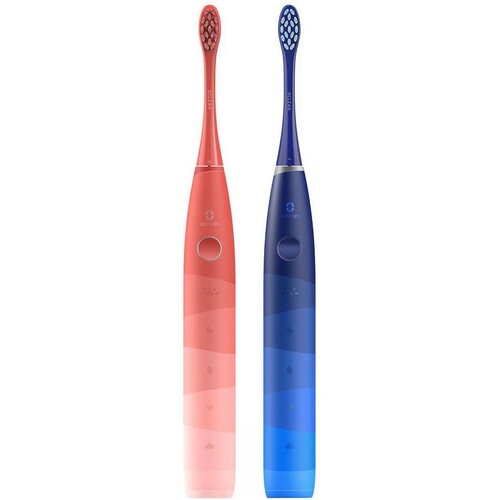  звуковая зубная щетка Oclean Find Duo Set, Blue + Red