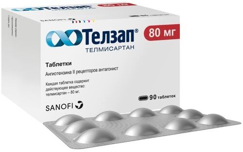 Изображение Телзап таб., 80 мг, 90 шт.