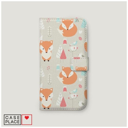 фото Чехол-книжка samsung galaxy a21s животный фон 12 book case place