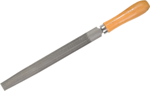 Напильник 200 мм полукруглый деревянная рукоятка Вихрь