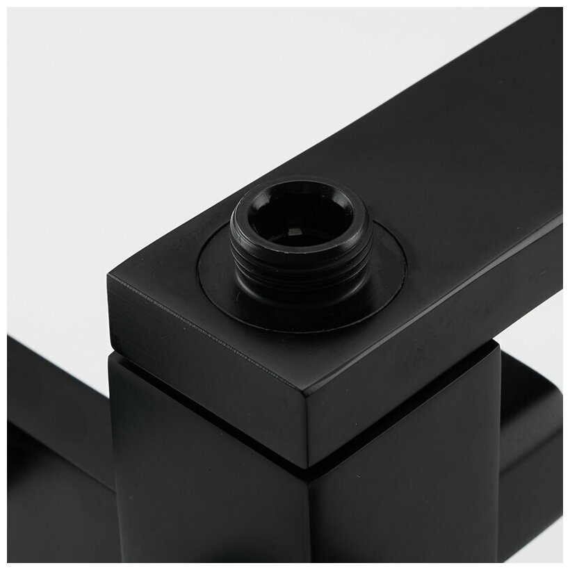 Душевая система Frap F24802-6 черный - фотография № 11