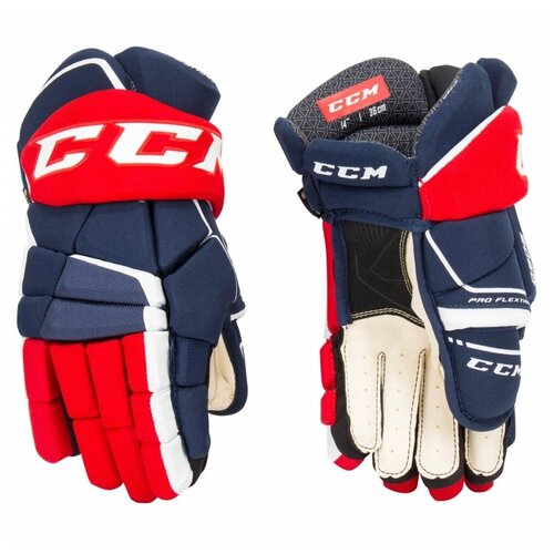 фото Перчатки ccm tacks 9060 sr (nav/red/wht 13")