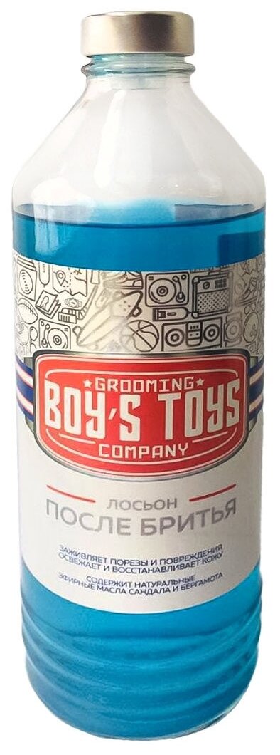 Лосьон после бритья Сандал и бергамот Boys Toys, 500 мл