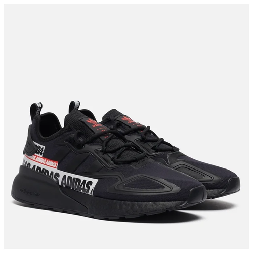 Кроссовки adidas Originals ZX 2k Boost, полнота 10, размер 7,5 UK, черный кроссовки adidas originals zx 22 boost unisex black