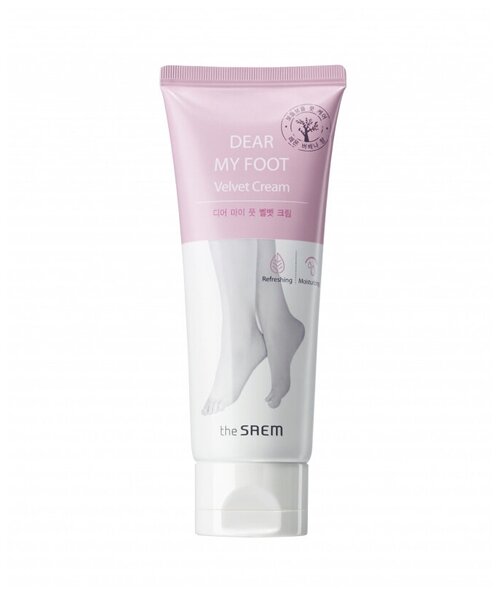 THE SAEM Foot Крем для ног питательный Dear My Foot Velvet Cream 100мл