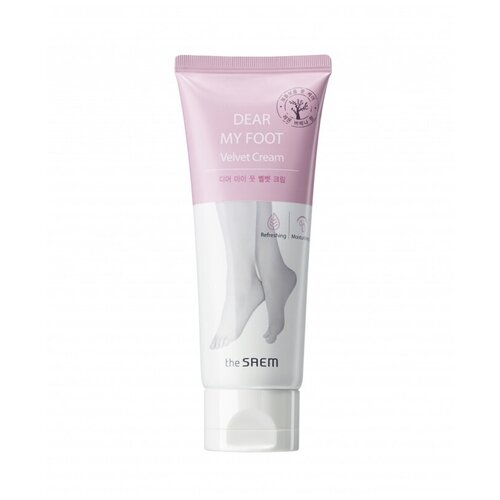 The Saem крем для ног питательный Dear My Foot Velvet Cream 100мл.