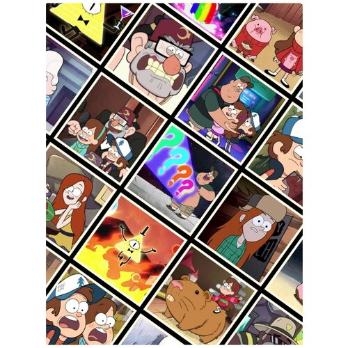 Наклейки Gravity Falls