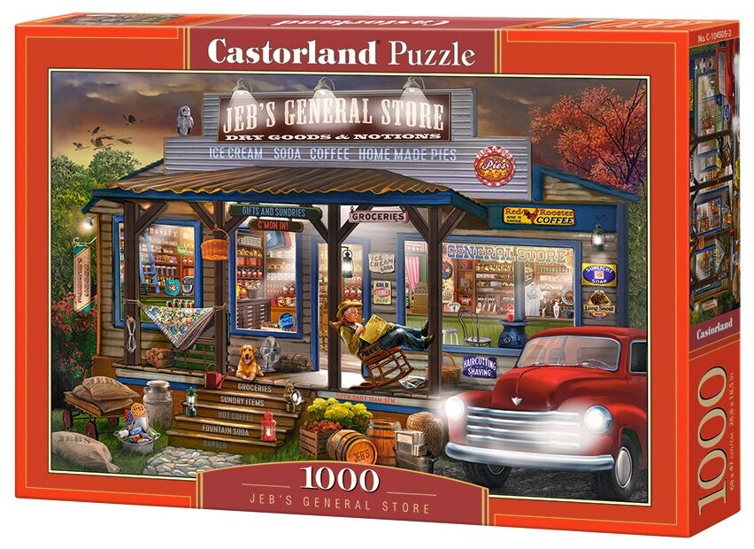 Пазл Castorland 1000 деталей: Магазин Джеба