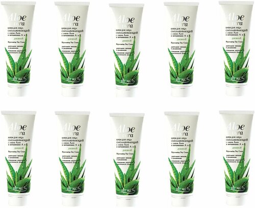 Крем для лица дневной Витэкс Aloe vera (Алоэ вера) увлажняющий, 75мл х 10шт