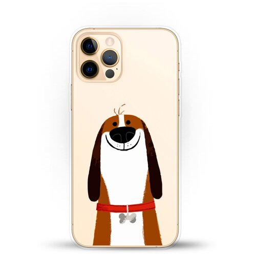 фото Силиконовый чехол хороший бигль на apple iphone 12 pro andy & paul