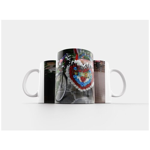фото Кружка "приветственный знак, малайзия, велосипед" 320 мл lotsprints