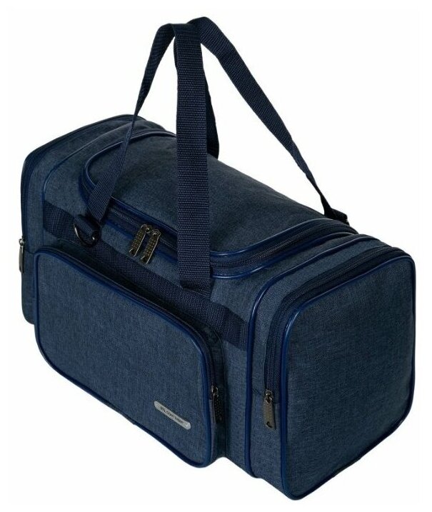 Спортивная сумка NTL Continent М-109 синяя - фотография № 3