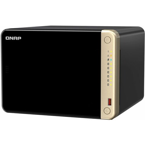 Qnap Дисковый массив TS-664-4G Original Сетевое хранилище NAS 6-bay сетевое хранилище nas qnap original ts 253d 4g 2 bay