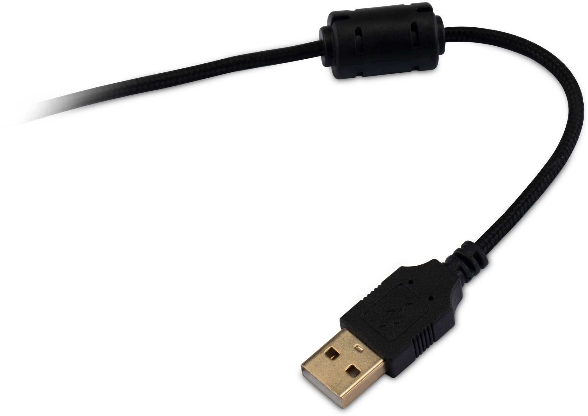 Клавиатура Оклик 715G черный USB Multimedia for gamer LED