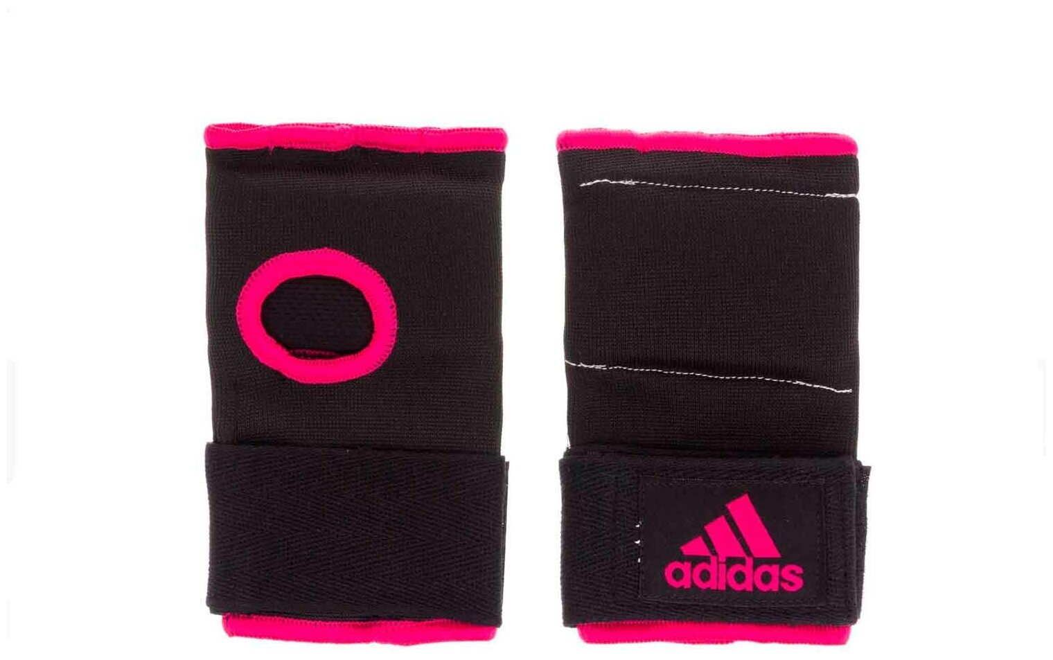 Внутренние перчатки Super Inner Gloves Gel Knuckle черно-розовые (размер S)