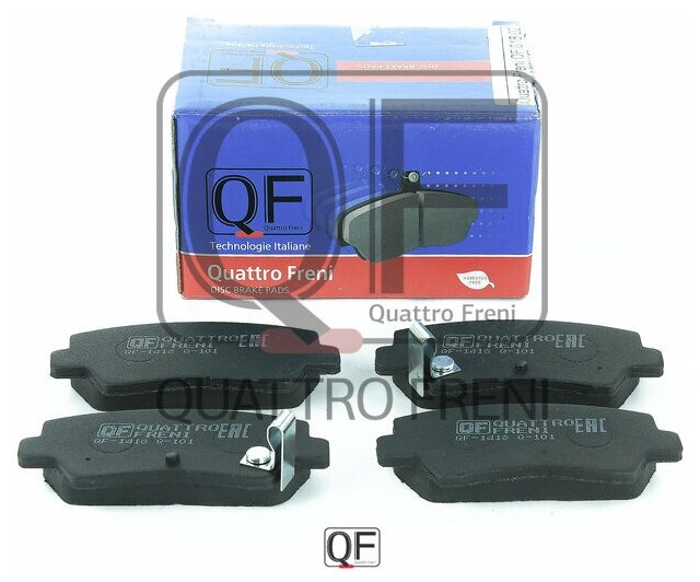 Колодки тормозные дисковые QUATTRO FRENI QF81802