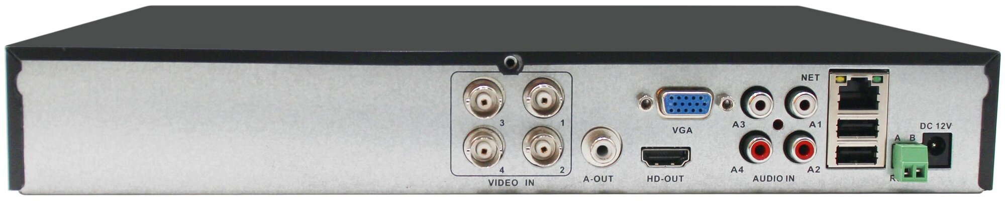 AltCam DVR483 4-х канальный гибридный 8Mp XVR регистратор 5 в 1 (AHD+TVI+CVI+IP+CVBS)