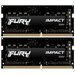 Оперативная память Kingston 32Gb Fury Impact (KF432S20IBK2/32) (2x16Gb KIT) DDR4/ 3200MHz/ SO-DIMM