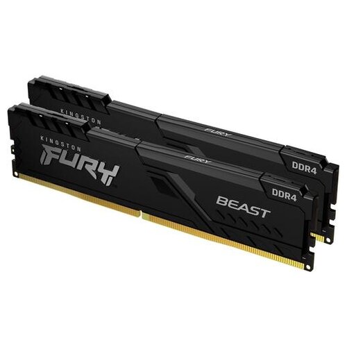 Оперативная память Kingston FURY Beast 32 ГБ 16 ГБ x 2 шт DDR4 3000 МГц DIMM CL15 1550000₽