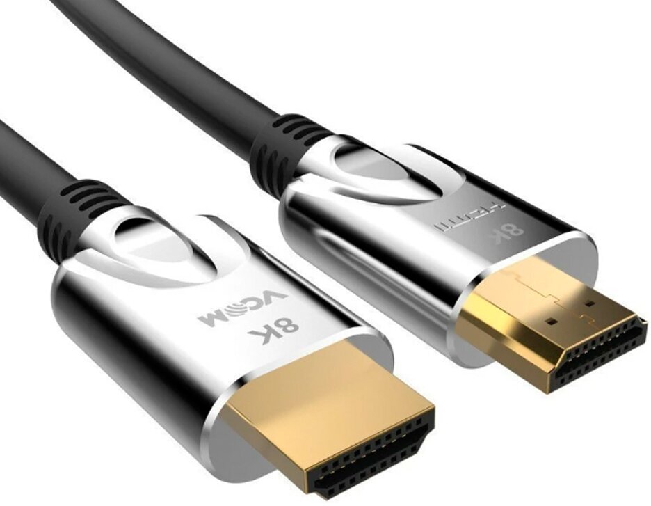 Кабель аудио-видео VCOM, HDMI (m) - HDMI (m) , ver 2.0, 30м, GOLD черный [d3742a-30m] Noname - фото №8