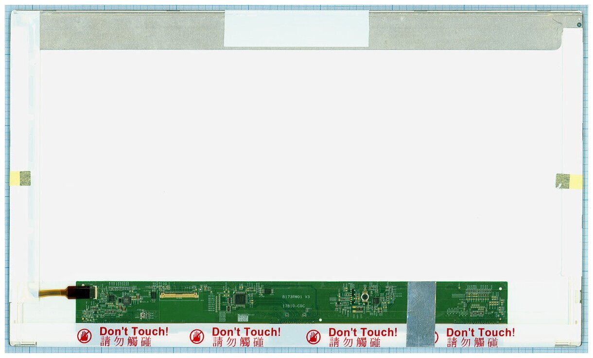 Матрица, совместимый pn: B173RW01 v.4 глянцевая / 1600x900 (HD+) / Глянцевая