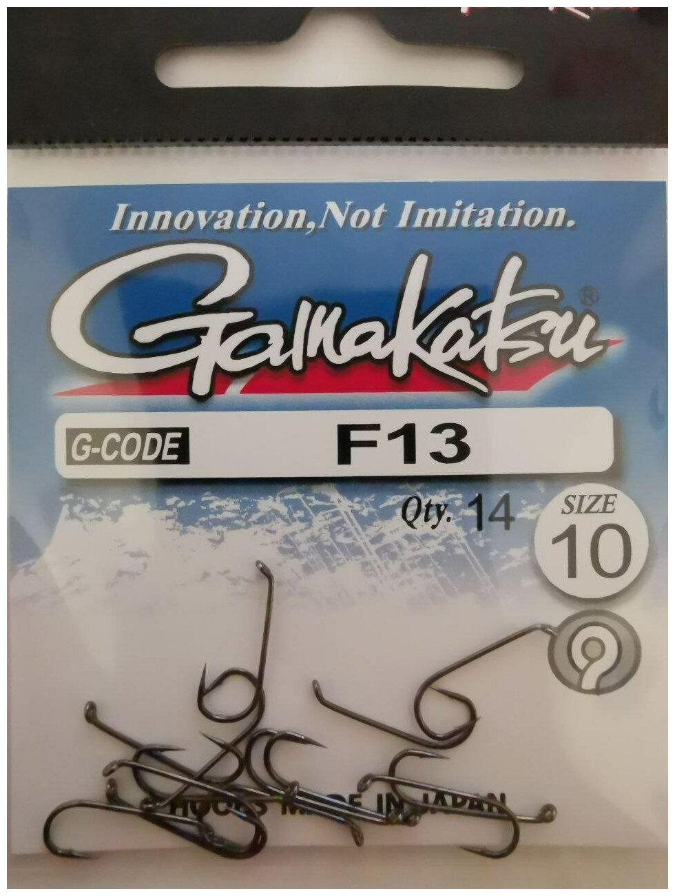 Крючок Gamakatsu Hook F13 №10