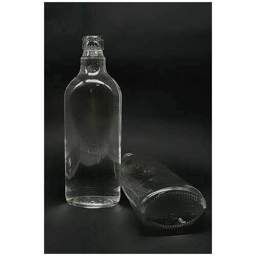 Бутылка овальная Финка под гуалу 47мм 0,5л/18шт (упаковка, с крышками)