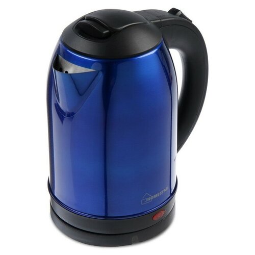 фото Чайник электрический homestar hs-1009, металл, 1.8 л, 1500 вт, синий mikimarket