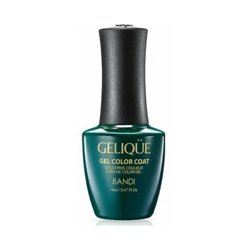 BANDI Гель-лак Gelique, 14 мл, 747 Noble Green bandi гель лак gelique uheung 14 мл 679 yellow