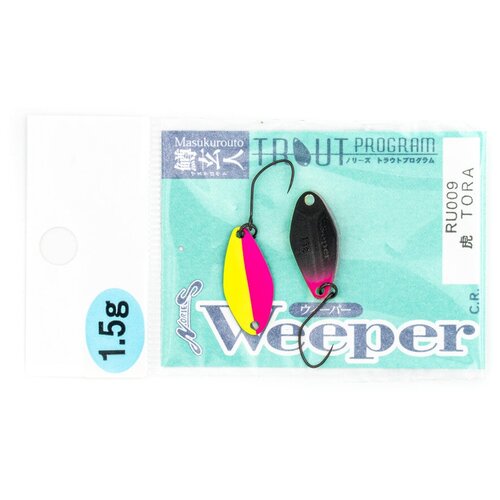 фото Блесна nories masukurouto weeper 1.5гр цвет ru009