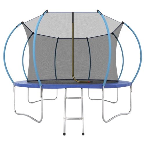 Каркасный батут EVO Jump Inside 12FT 366х366х265 см , blue детский батут манеж evo jump baby 160 см