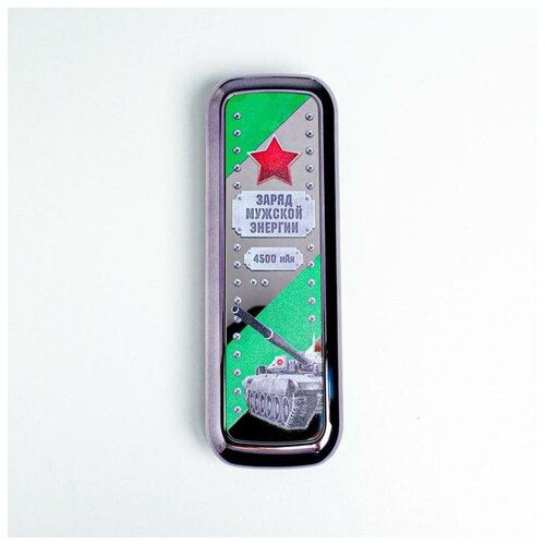 Портативный аккумулятор Заряд мужской энергии 4500 mAh 35 х 13 см 152200₽