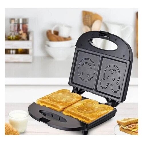 Электрическая Вафельница для приготовления Веселого и полезного завтрака GOOD MORNINGСмайл бутерброды печенье с румяной корочкойSK-122 169000₽