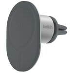 Автомобильный держатель Belkin Magnetic Car Vent Mount (WIC003btGR) для iPhone 12 (Silver) - изображение