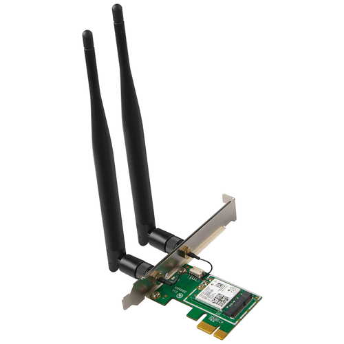 Wi-Fi адаптер Tenda E30 сетевой адаптер tenda e30 двухдиапазонный pci express wi fi и bluetooth