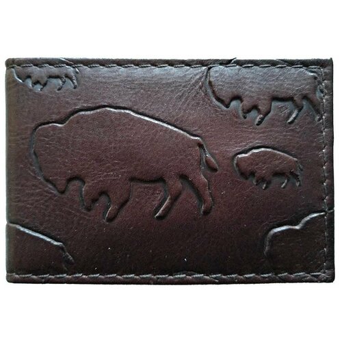 Футляр картхолдер Card Case BUFFALO 0091-1775 коричневое