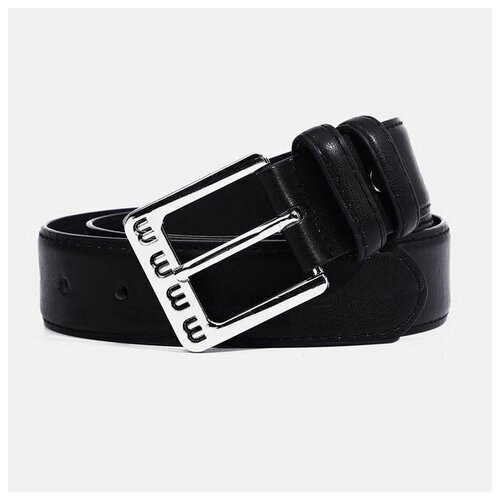 фото Ремень сима-ленд, размер 105, черный сима-лэнд