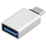 Переходник OTG Type-C (штекер) на USB-A 3.1 (порт) - изображение