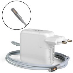 Блок питания (зарядное устройство) для ноутбуков Apple MacBook 14.5V, 3.1A (45W), штекер MagSafe 1 (первый, для старых моделей): A1244, A1374, A1369, A1370, A1269, A1270, A1237, A1304, MB283, MB283LLA, MB283ZA