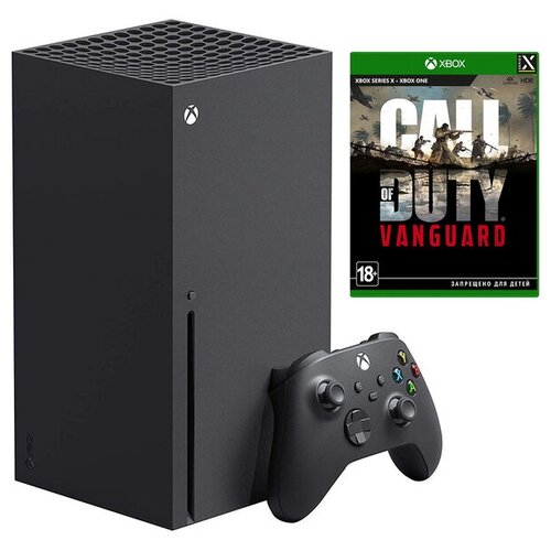 Игровая приставка Microsoft Xbox Series X + Call Of Duty: Vanguard игра call of duty vanguard standart edition для xbox one series x s