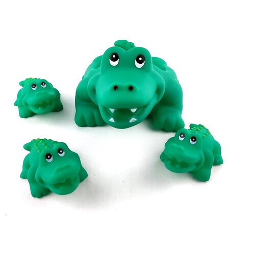 фото "набор игрушек для купания ""крокодилы""." tong de