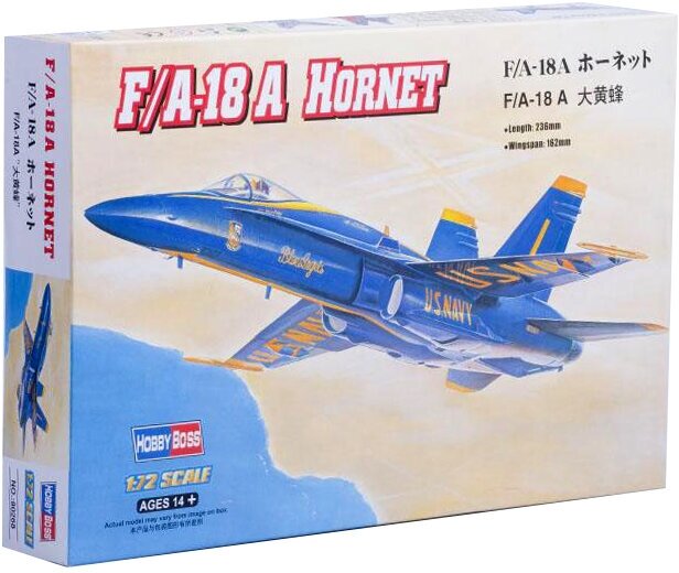 Сборная модель HobbyBoss F/A-18A Hornet (80268) 1:72