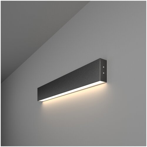 Настенный светильник светодиодный Elektrostandard 101-100-30-53 4200K, черная шагрень, 10 Вт