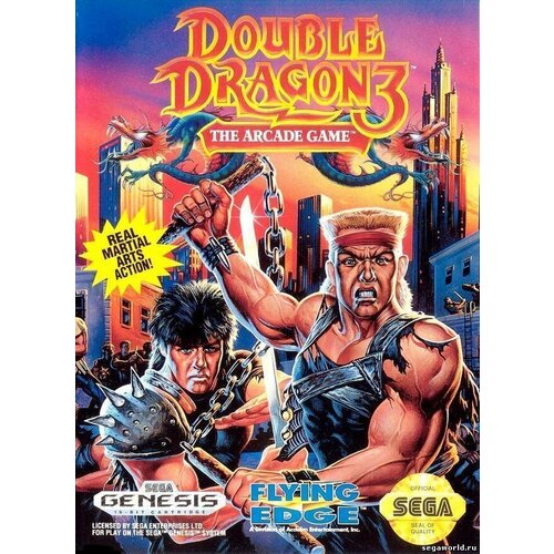 Картридж Игра Sega Double Dragon 3