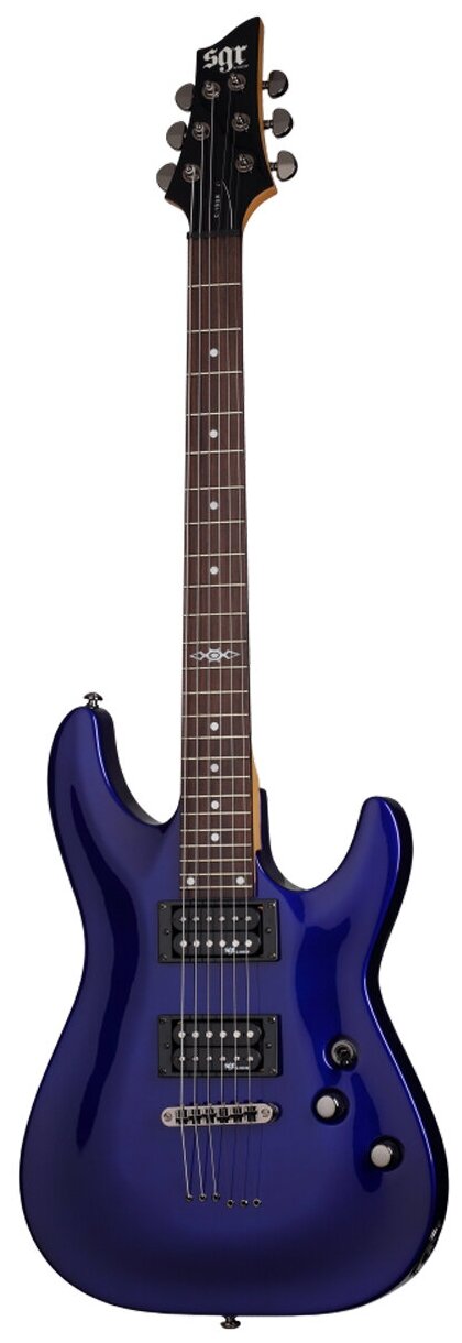 Schecter SGR C-1 EB Гитара электрическая, 6 струн, чехол в комплекте