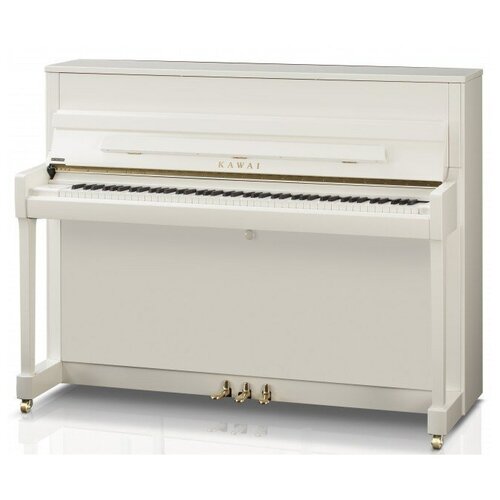 Kawai K-200 WH/P пианино, цвет белый полированный, механизм Millennium III