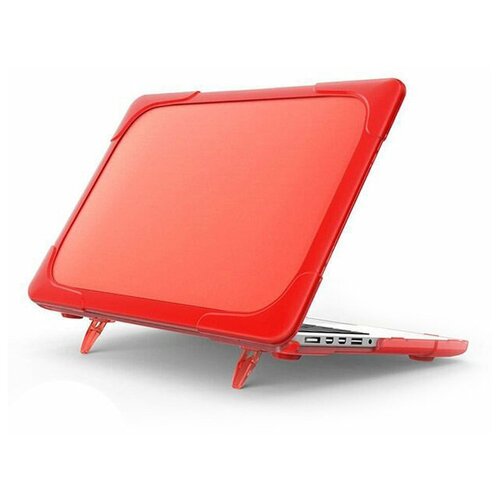Защитный чехол для Apple MacBook Pro 15 Retina A1398, G-Net Toughshell Hardcase, красный