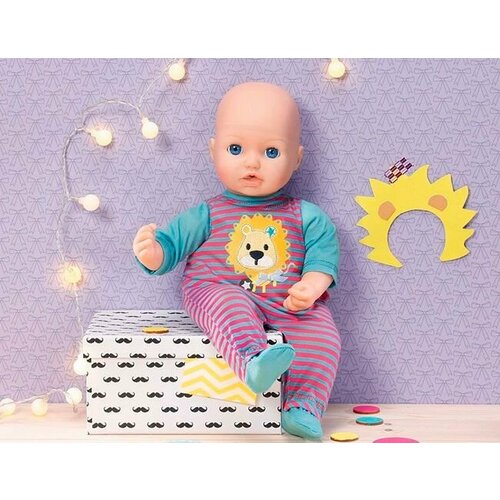 Комбинезончик для куклы BABY born, -ZAPF CREATION 870211-полоска zapf creation набор одежды для куклы baby born 43 см комбинезон в полоску 870211