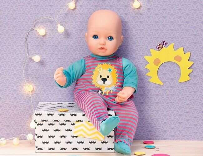 Комбинезончик для куклы BABY born, -ZAPF CREATION 870211-полоска